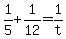 +1%2F5+%2B+1%2F12+=+1%2Ft+