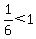 +1%2F6+%3C+1