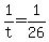 +1%2Ft+=+1%2F26+