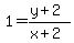 +1=%28y%2B2%29%2F%28x%2B2%29