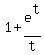 +1+%2B+e%5Et%2Ft+