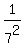 +1+%2F+7%5E2+