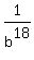 +1+%2F+b%5E18+