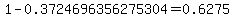 +1+-+0.3724696356275304=0.6275