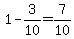 +1+-+3%2F10+=+7%2F10+