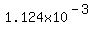 +1.124x10%5E%28-3%29+