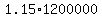 +1.15%2A1200000+