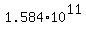 +1.584%2A10%5E11+