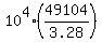 +10%5E4+%2A+%28+49104+%2F+3.28+%29+
