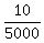 +10+%2F+5000+
