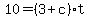 \"+10+=+%28+3+%2B+c+%29%2At+\"