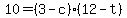 \"+10+=+%28+3+-+c+%29%2A%28+12+-+t+%29+\"