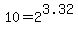 +10+=+2%5E3.32+