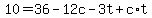 \"+10+=+36+-+12c+-+3t+%2B+c%2At+\"