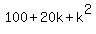 +100%2B20k%2Bk%5E2+