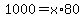 \"+1000+=+x%2A80+\"
