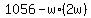 +1056+-+w%2A%282w%29+
