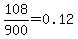 \"+108%2F900+=+0.12+\"