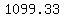 +1099.33+