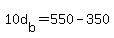 +10d%5Bb%5D+=+550+-+350+