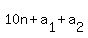 +10n+%2B+a%5B1%5D%2Ba%5B2%5D+