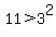 +11+%3E+3%5E2+