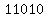 +11010+