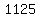 +1125+