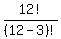 +12%21%2F%28+12+-+3+%29%21+