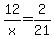 +12%2Fx=2%2F21+
