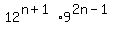 +12%5E%28n%2B1%29+%2A+9%5E%282n-1%29+
