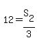 +12+=+S%5B2%5D+%2F+3+