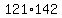 +121%2A142+