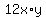 +12x%2Ay+