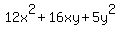 +12x%5E2%2B16xy%2B5y%5E2