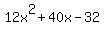 +12x%5E2%2B40x-32