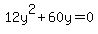 +12y%5E2+%2B+60y+=+0+