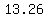 +13.26+