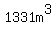+1331+m%5E3+