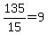 +135%2F15+=+9+