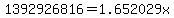 +1392926816+=+1.652029x+