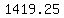 +1419.25+