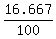 +16.667+%2F+100+