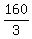 +160%2F3+