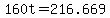 +160t+=+216.669+