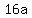 +16a+