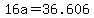 +16a+=+36.606+
