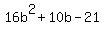 +16b%5E2%2B10b-21+