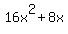 +16x%5E2+%2B+8x