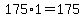 +175%2A1+=+175+